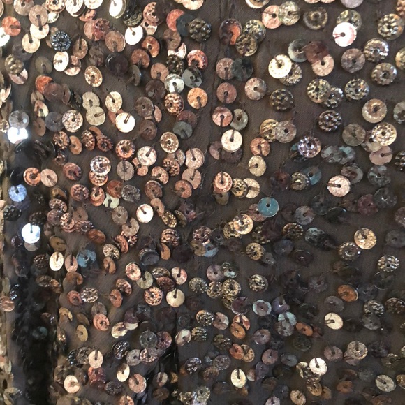 Alice+Olivia women’s size small brown sequin dress - Picture 3 of 4
